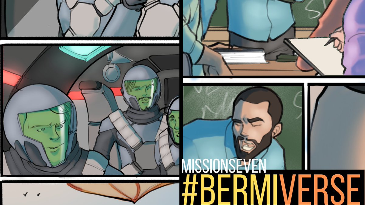 king_bermy's tweet photo. "A citizen has the courage to make the state of the human race their personal responsibility"
#Bermiverse #MissionSeven #BDAComics Release Date 🚨1/1/22 https://t.co/Zv7Ye6ypv6