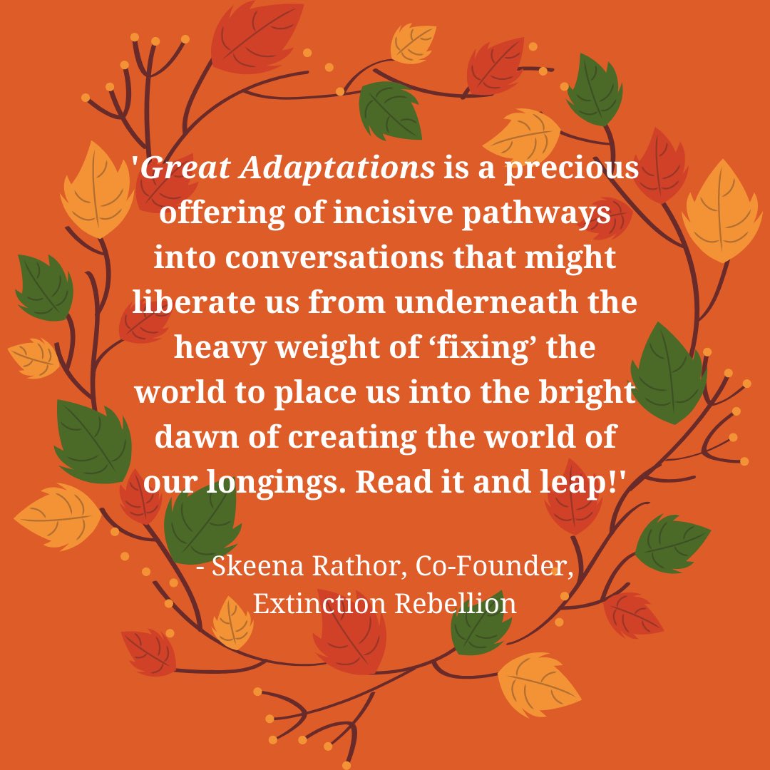 arkbounduk's tweet photo. If you are exasperated by the environment, consider Great Adaptations. Morgan Phillips writes concisely with a sprinkle of hope; you receive key info on climate change minus its melancholy.
See it here:
https://t.co/sNhcHFGvde
#globalwarming #GreatAdaptations #MorganPhillips https://t.co/DNfBRjic88