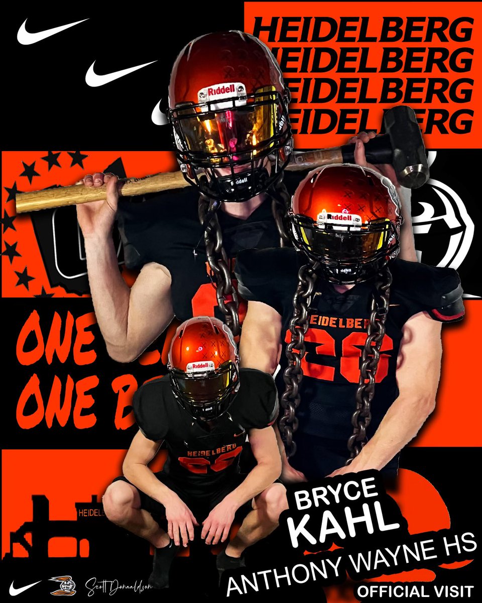After a great visit to <a href="/BergFootball/">Heidelberg Football</a> I am honored to receive an offer! Thank you to <a href="/coachjasonlewis/">Jason Lewis</a> <a href="/Coach_Donaldson/">Scott Donaldson</a> <a href="/CoachJakubcin/">Branden Jakubcin</a> for having me down, and a awesome experience!