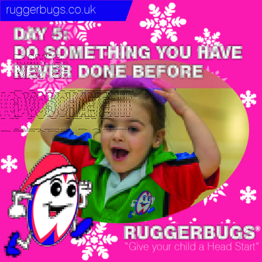 Day 5 of our Advent Kindness Calendar! 🥳 Your task... Do something you have never done before

#rugby #toddlerrugby #childrensrugby #totsrugby #rugbyfortoddlers  #preschoolrugby    #preschoolactivities #westcombepark #westcombeparkrfc #woodfordgreen #woodfordgreenmums