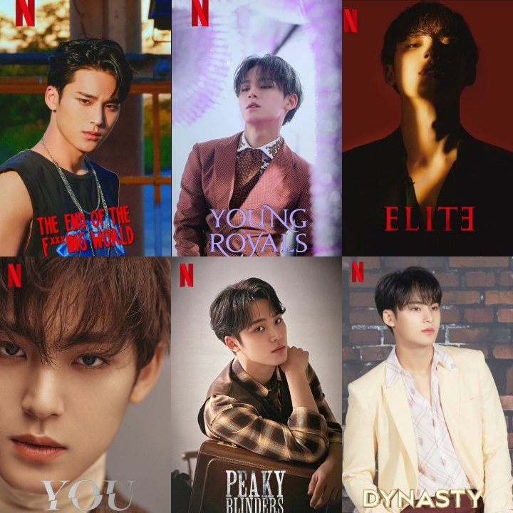 #MINGYU as series covers