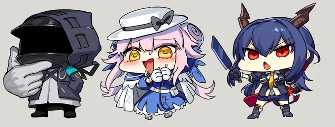 ミニキャラ 規格を合わせた 