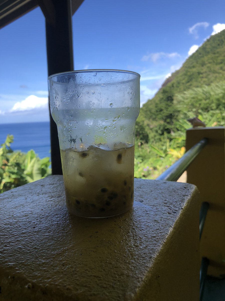 Afokohills's tweet photo. White rum and passion fruit #strictlylocal #dominica #islandlife https://t.co/CtntUowN7y