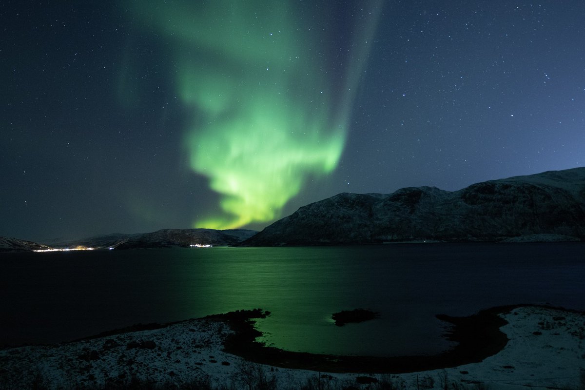 paocleavi's tweet photo. #AuroraBoreal #NorthernLights #AuroraBorealis #Tromsø #Kvaløya #Norway #Artic 04.12.2021 https://t.co/YGgQb3l5fx
