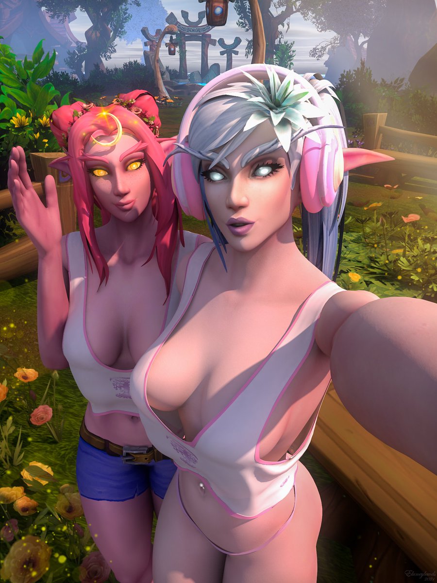 "Eluney stumbles upon Siala" <a href="/LidCarterNSFW/">LewdCarter 🎄🎅 YCH (closed now)</a> ✨