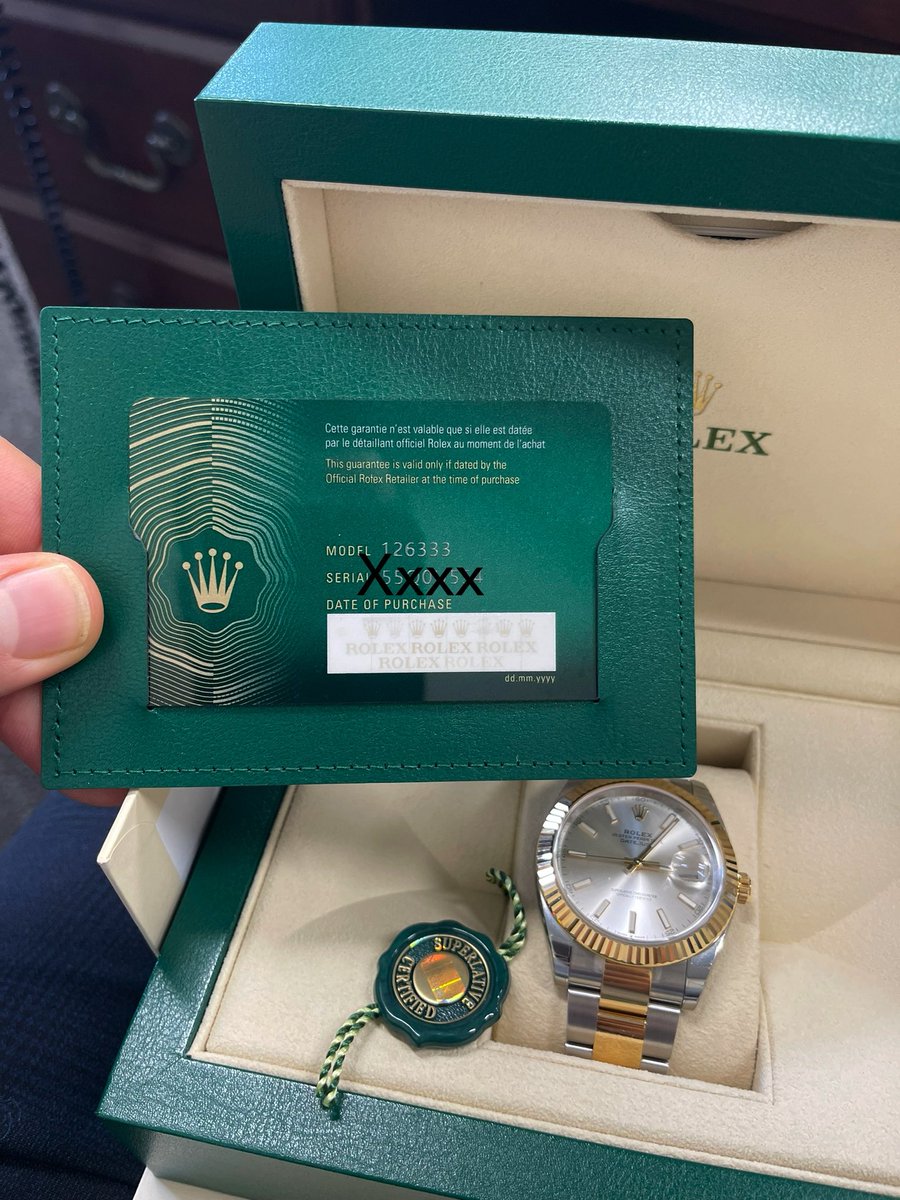 thevvsking's tweet photo. Rolex 126333 https://t.co/DOoWDJdYcf
