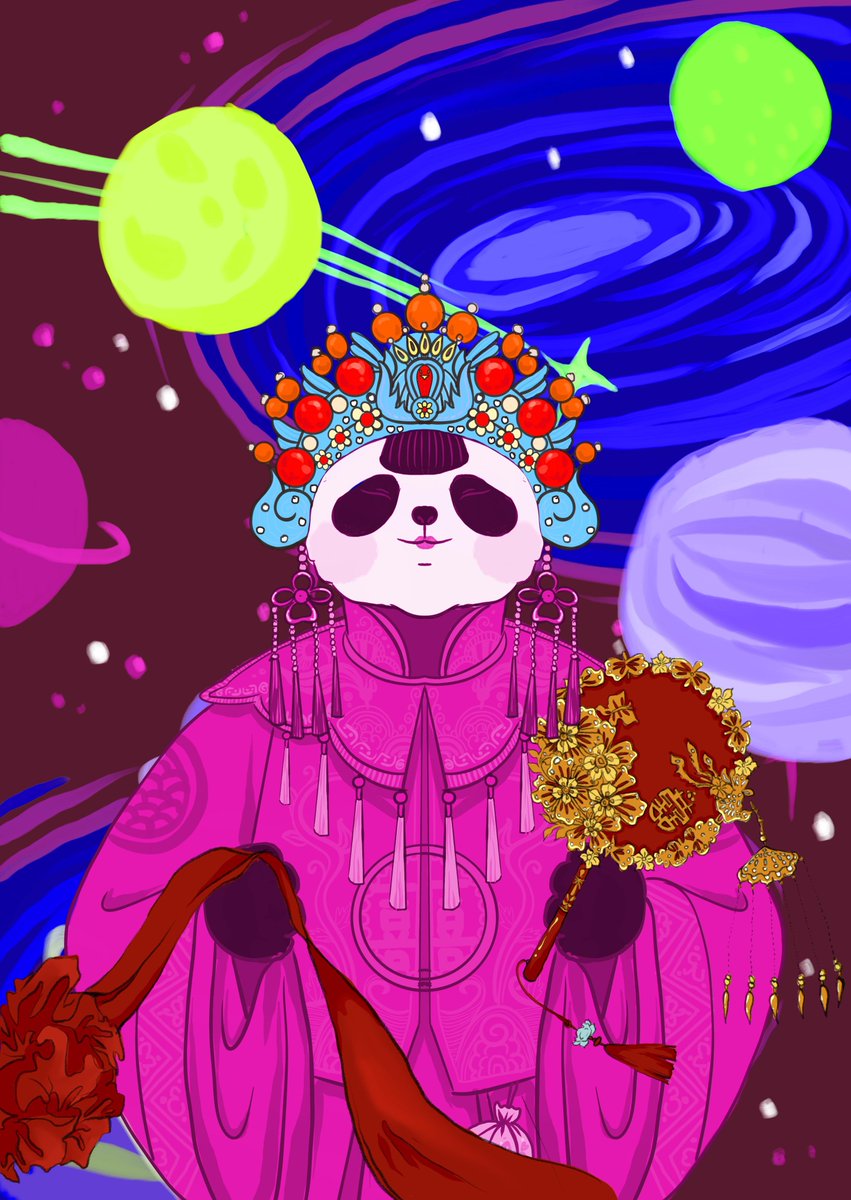 HashPandas's tweet photo. #HashPandas The look of the giant panda is very interesting, chubby, chubby, and cute. Especially the pair of black eye circles on the white face, like wearing a pair of sunglasses, coupled with the clumsy movements and the look of walking around, it looks very cute. https://t.co/ZA0F0Um7AE