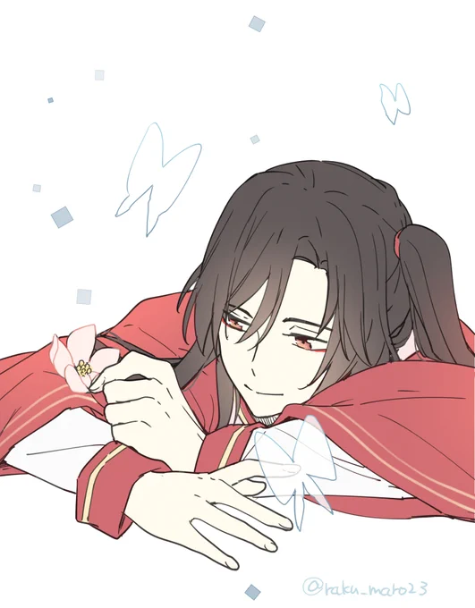 作業合間についついらくがき🦋#TGCF 