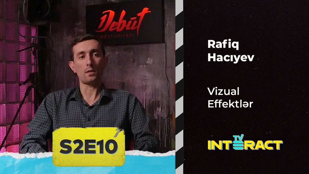 debutfilms's tweet photo. Həm memar, həm mühəndis, həm rəssam, həm də dizayner olmaq bir az çətindir. Əvəzində uğurlu bir VFX artist ola bilərsiniz. Az-çox hədəfinizə çatmış olacaqsınız. Rafiq Hacıyev bu hədəfə çatıb. Biz də ona suallar verib uğurunun sirrini öyrənmək istədik.

🔎https://t.co/4Yuq4IvXTd https://t.co/1Zv50i8zEc