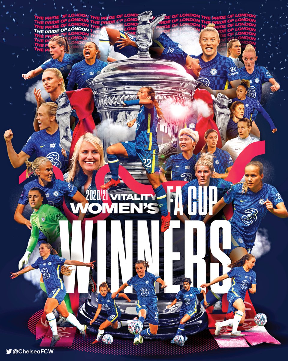 2020/21 #WOMENSFACUPFINAL WINNERS!!! 🤩🏆

#CFCW