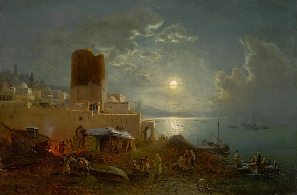 redditaz's tweet photo. Maiden Tower in Baku by Paul von Franken, 1880.
https://t.co/mdmG8XR0mD

#Azerbaijan #Baku https://t.co/ffK9ahxh3N