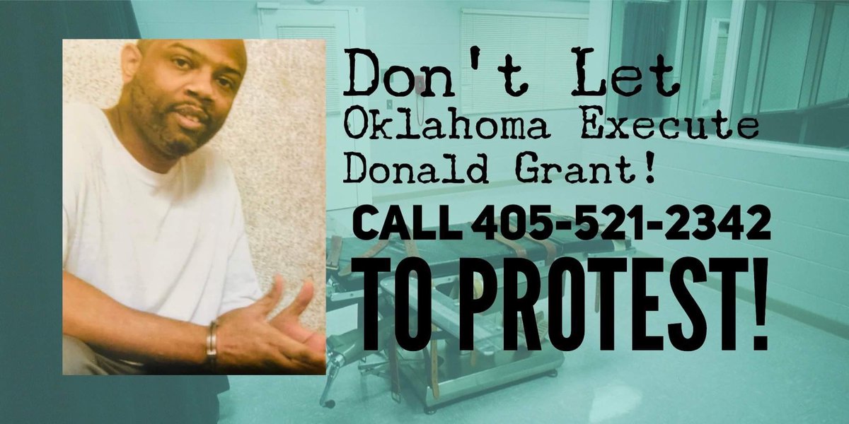 jettica65's tweet photo. We ask for #Mercy
NOT MURDER!
#SaveDonaldGrant
Stop Oklahoma from torturing even one more man with their #BotchedExecutions https://t.co/WEGiWK7qZz