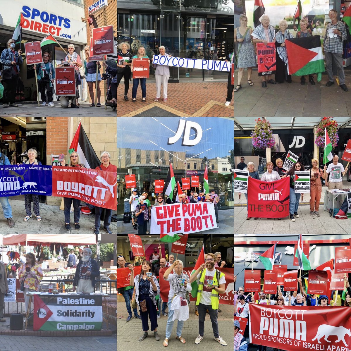 PSCupdates's tweet photo. The pressure is mounting on @PUMA to finally take action and end its complicity in Israeli apartheid through its sponsorship of the Israeli Football Assocation, which includes teams from illegal settlements on stolen Palestinian land.
Join the campaign➡️ https://t.co/8mGQlcxrso https://t.co/m2RoZcK02y