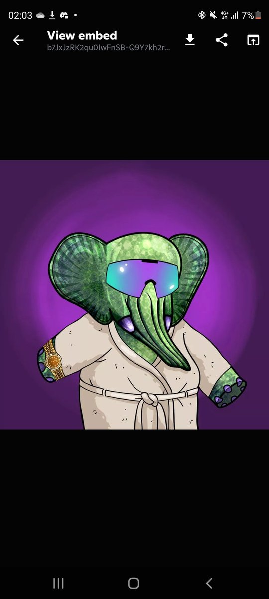 bbNvKk's tweet photo. @Cryptolyst_ By far the best one on solana is @Babolex #BabolexNFT #Solana 🚀🔥 just look at mine ! Drippin 🥰 https://t.co/qstbWlrnpj