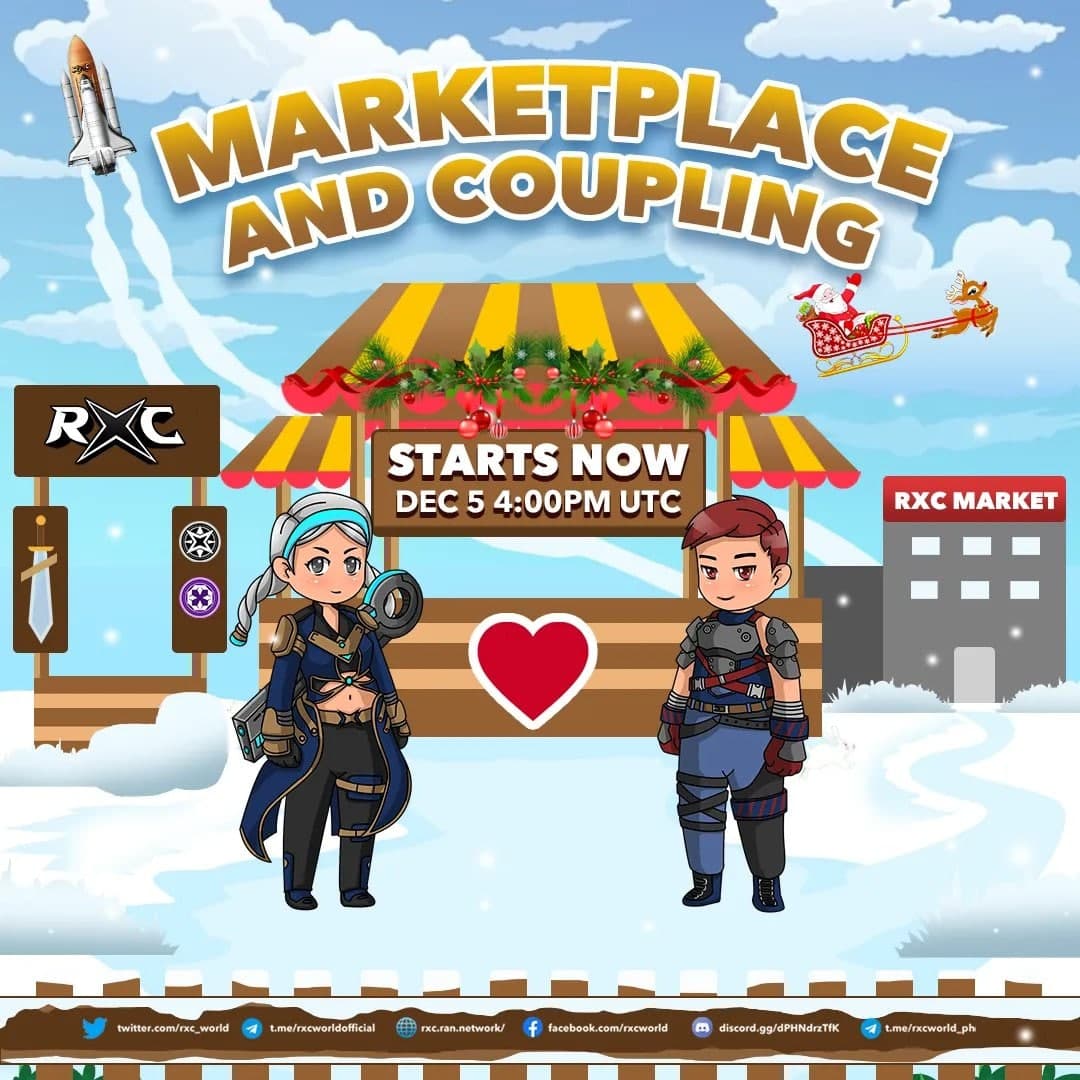 rxc_world's tweet photo. Much awaited moment is here‼️

Marketplace and Coupling are now live in the BSC Mainnet 🥳
https://t.co/vYVewPhjnm

See more: https://t.co/0Axh4e1Wrz https://t.co/sP8Q1JF7nk