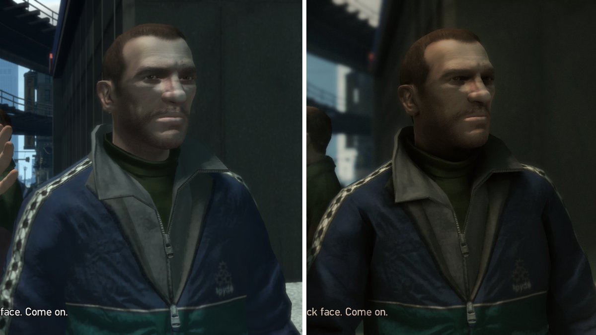 GTAIVRemastered's tweet photo. When you put your mind to it you can make a game look better without mods! Here are my perfect examples!
(I still think TBOGT needs some work done to it) https://t.co/xvNy4sR3Km