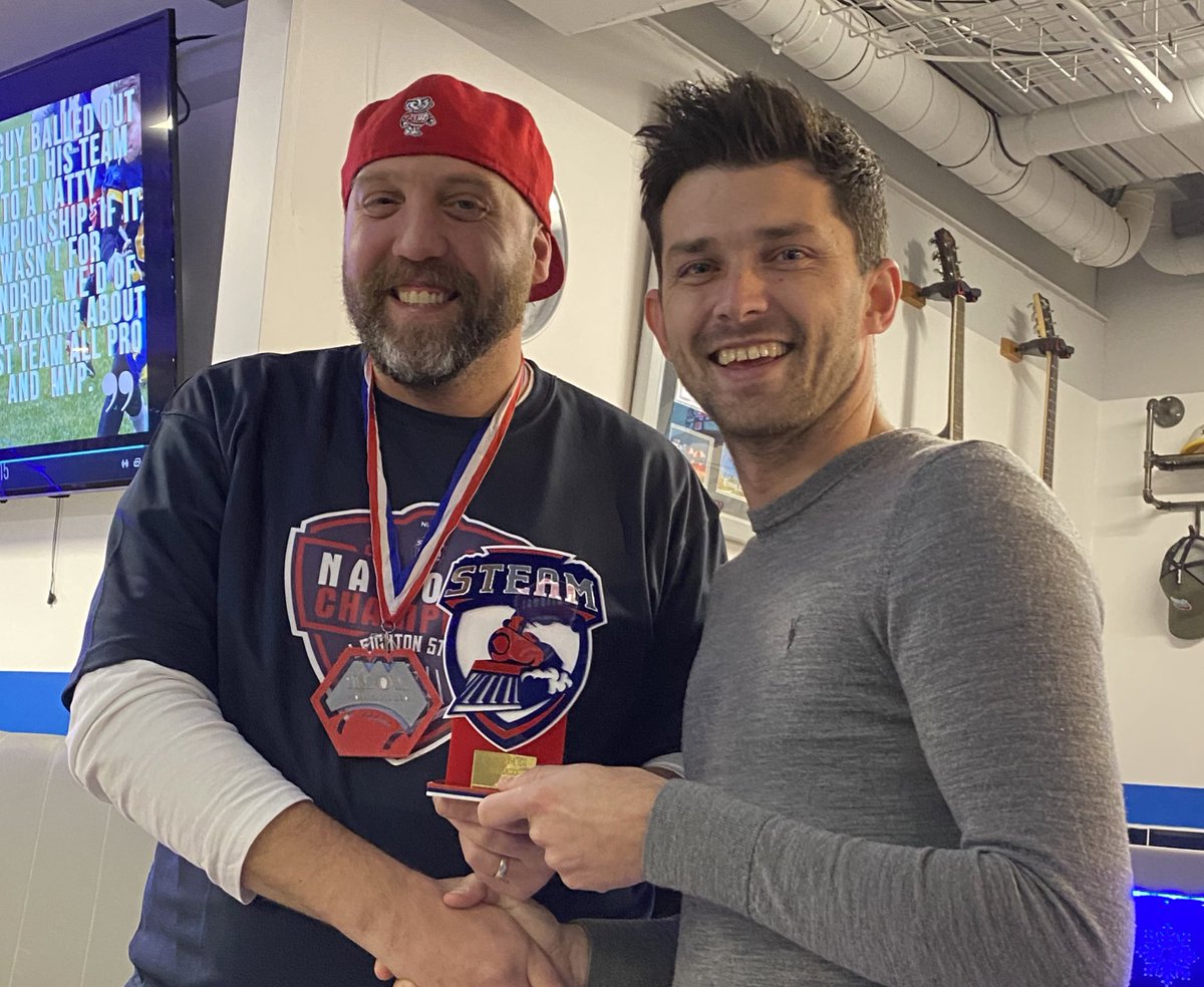 Here are your winners

Rookie of the year <a href="/Guuuuuy/">Guy Phillips</a> 

Offensive player of the year <a href="/SpennySpence/">Dan Spence</a> 

Defensive player of the year <a href="/tomchilds56/">Tom Childs</a> 

Steamer of the year @ryanpeacocknfl