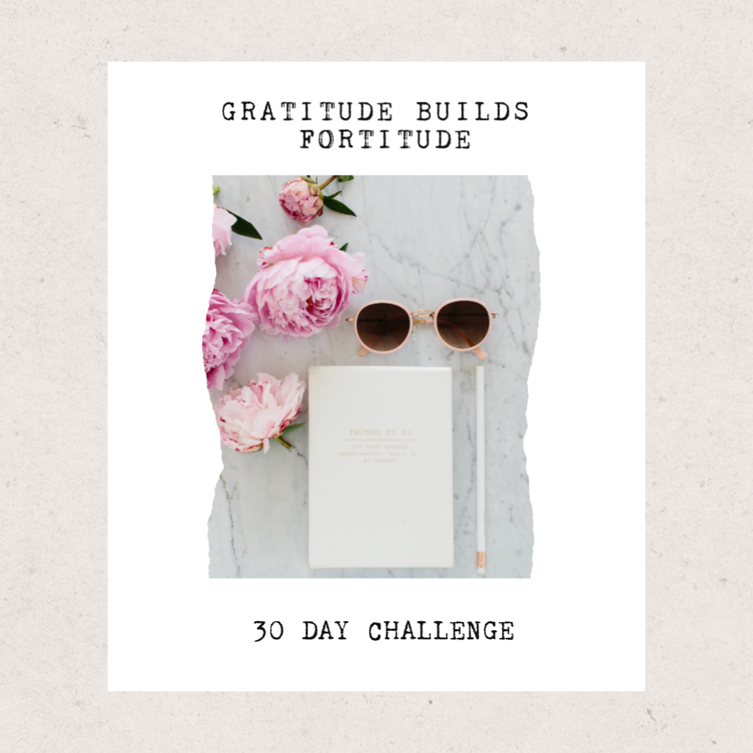 Stressed? Overwhelmed? Join our 30-Day Gratitude Builds Fortitude Challenge! JOIN HERE --> pinkfortitude.mykajabi.com/gratitude-chal…