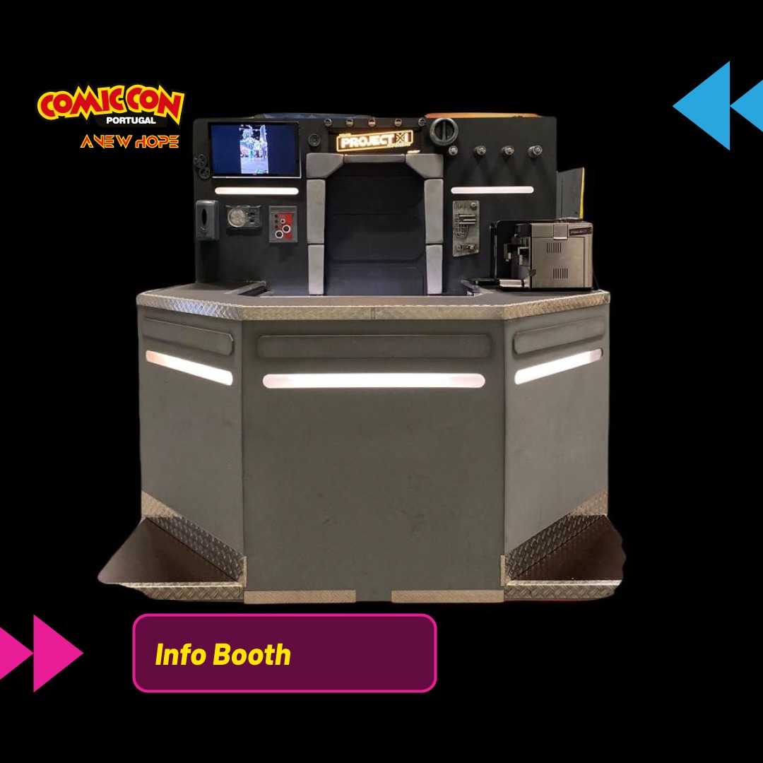 Estás com dúvidas ou precisas de alguma informação sobre os cockpits ? Dirige-te à nossa info booth na Comic Con Portugal para saberes as regras de higiene e segurança para entrares nos simuladores EA! 🤩

🎟 Compra já o teu bilhete em t.ly/8QFg

#comicconportugal