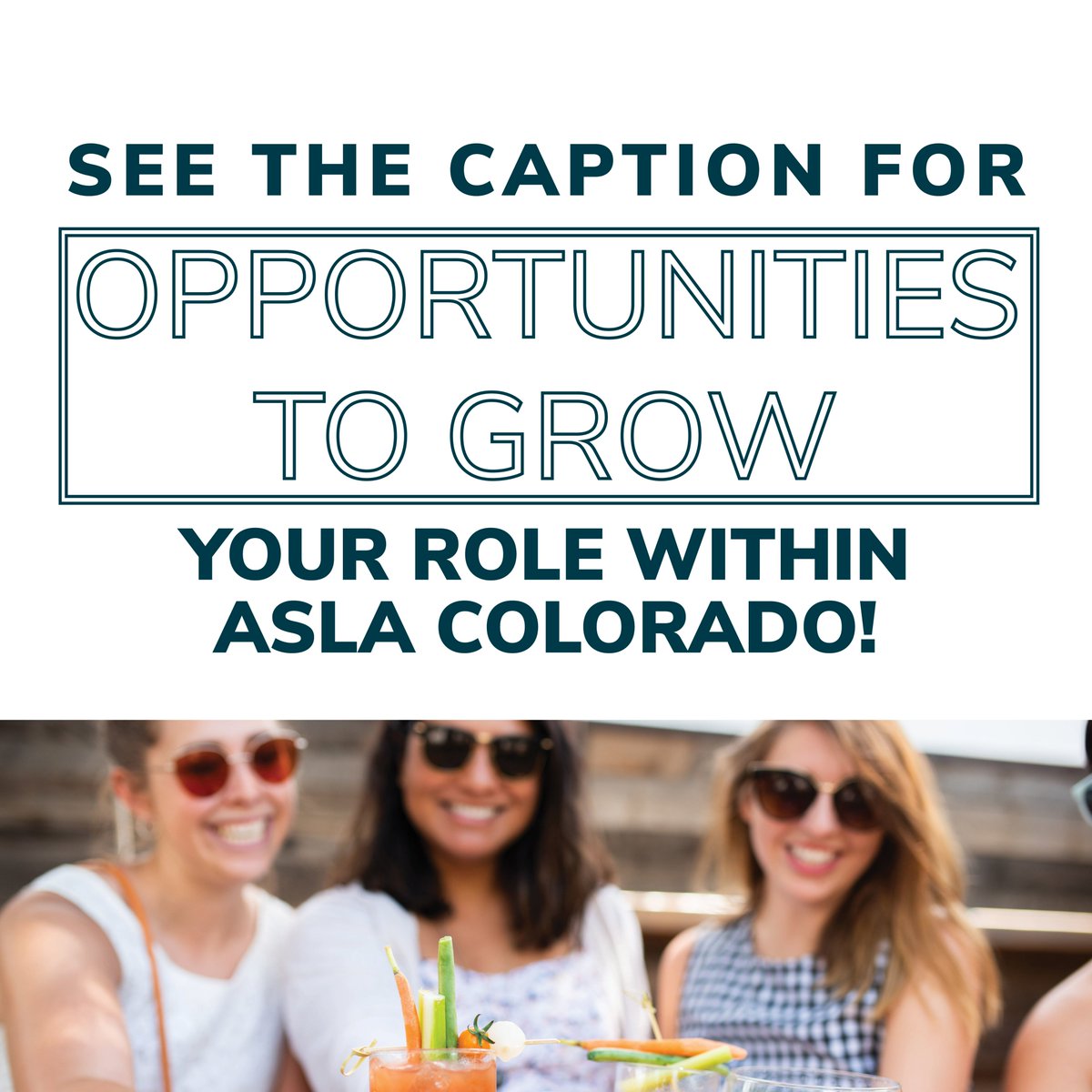 aslacolorado's tweet photo. ASLA Colorado is on the search for a talented and driven volunteer with interest in becoming the chapters Social Media Coordinator!

To see if you are the right fit, check out this link: https://t.co/O23zl4ZcII https://t.co/VRp9CJjTAQ