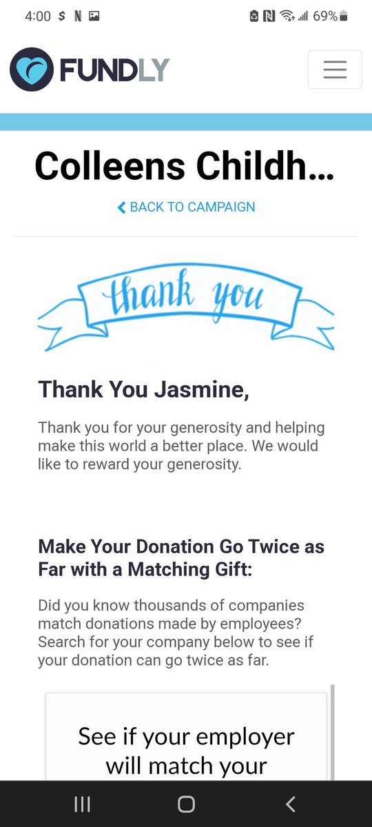 Minista_J's tweet photo. @ColleenB123 Yesss it's working just donated again

Let's take this to 1 million yall... https://t.co/YCkC63AJ7U