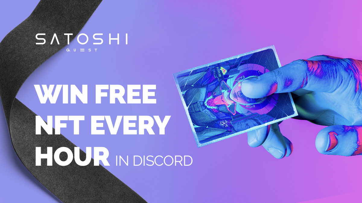 universesatoshi's tweet photo. The public sale starts in 5 hours 🚀

All the way till the start we will have regular games where you can win a #FreeNFT 🚀

Join to win 👉 https://t.co/xpFuAkVYwn

Flash #Giveaway 👇
🔁RT &amp; tag 2 friends
⏲️24 hours

🎁 Winner get 1 NFT 🚀 https://t.co/lWKYwA9BxV