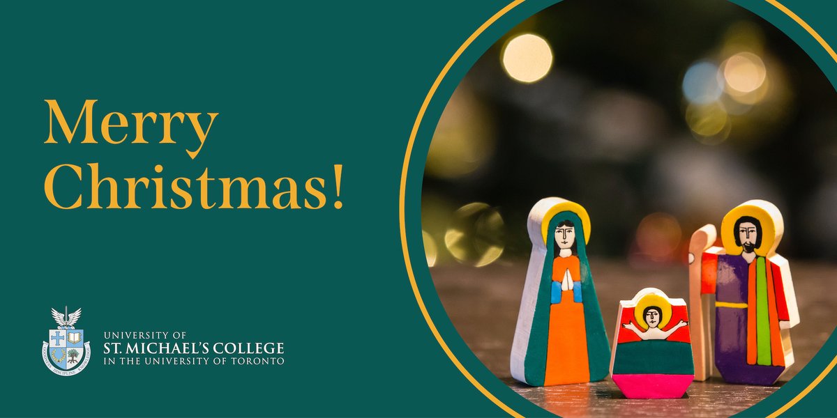 From everyone at the St. Michael's community, we wish you all a Merry Christmas! Hope everyone has a wonderful time with family and friends!