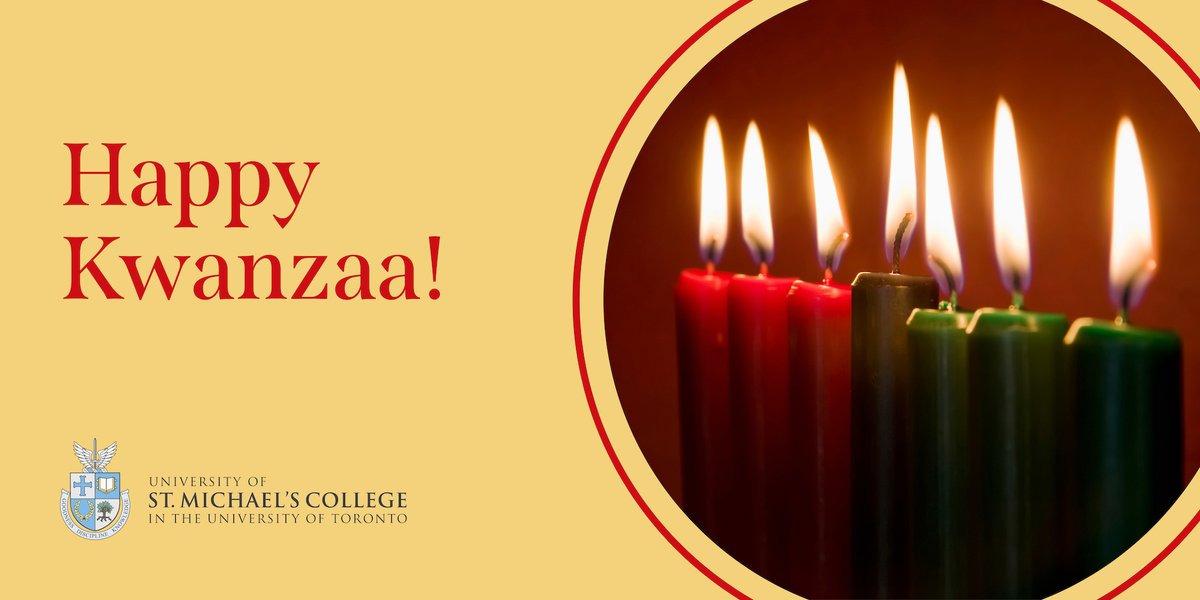 Happy Kwanzaa! We wish you and your family happiness and joy!