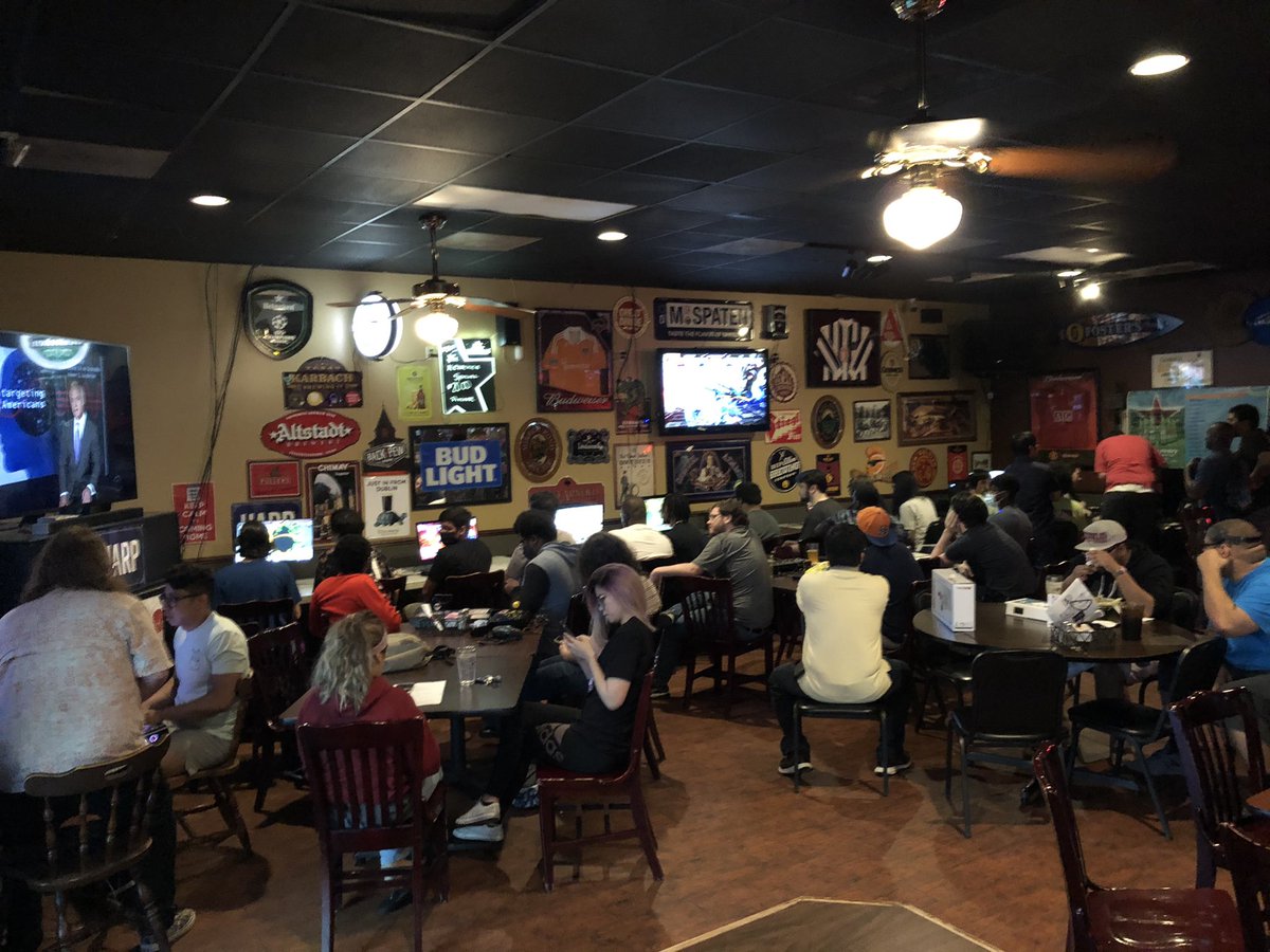 Gimmicks713's tweet photo. HTX, TAP is happening today. This is the place to play offline casuals, if you wish to improve in Fighters or just meet ppl. Setups are supply by the community that goes so if you wish to bring a setup you’re welcome to do so. If you play MTG commander I’ll be down to play! https://t.co/dE2NY7rZD6