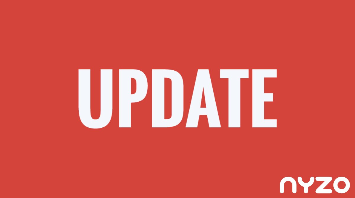 New official $NYZO update, Version 613: Added client-health command, improved client tracking.

github.com/n-y-z-o/nyzoVe…

Read release notes for this update: tech.nyzo.co/releaseNotes/v…

#nyzo #nytro #blockchaintechnology
