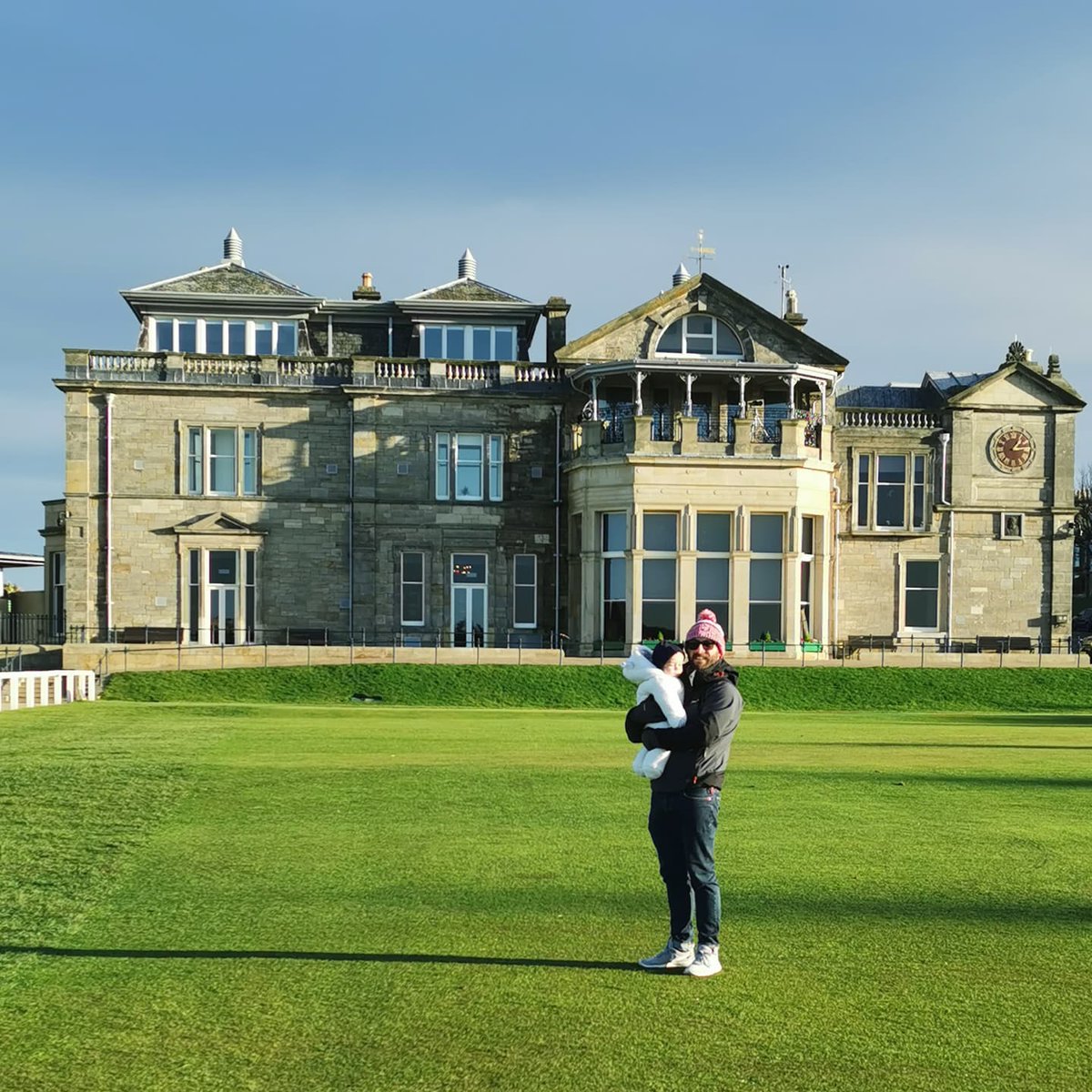 kylie_boy1903's tweet photo. Esson was so impressed with his walk around the Old Course, he demanded that I buy him a History of Greenkeeping.
Little Tommy Morris is more my level @R_McStravick
#oldcoursestandrews #standrewslinks #r&a #homeofgolf #scottishgolf #fife #scotland https://t.co/oWh8WbqQlW