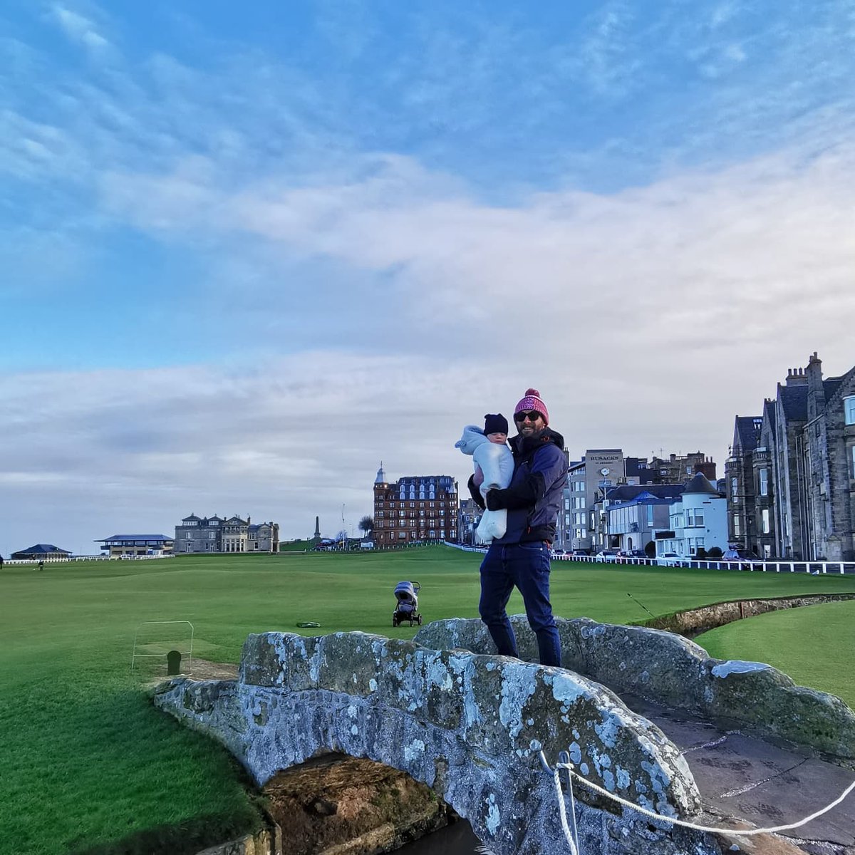 kylie_boy1903's tweet photo. Esson was so impressed with his walk around the Old Course, he demanded that I buy him a History of Greenkeeping.
Little Tommy Morris is more my level @R_McStravick
#oldcoursestandrews #standrewslinks #r&a #homeofgolf #scottishgolf #fife #scotland https://t.co/oWh8WbqQlW