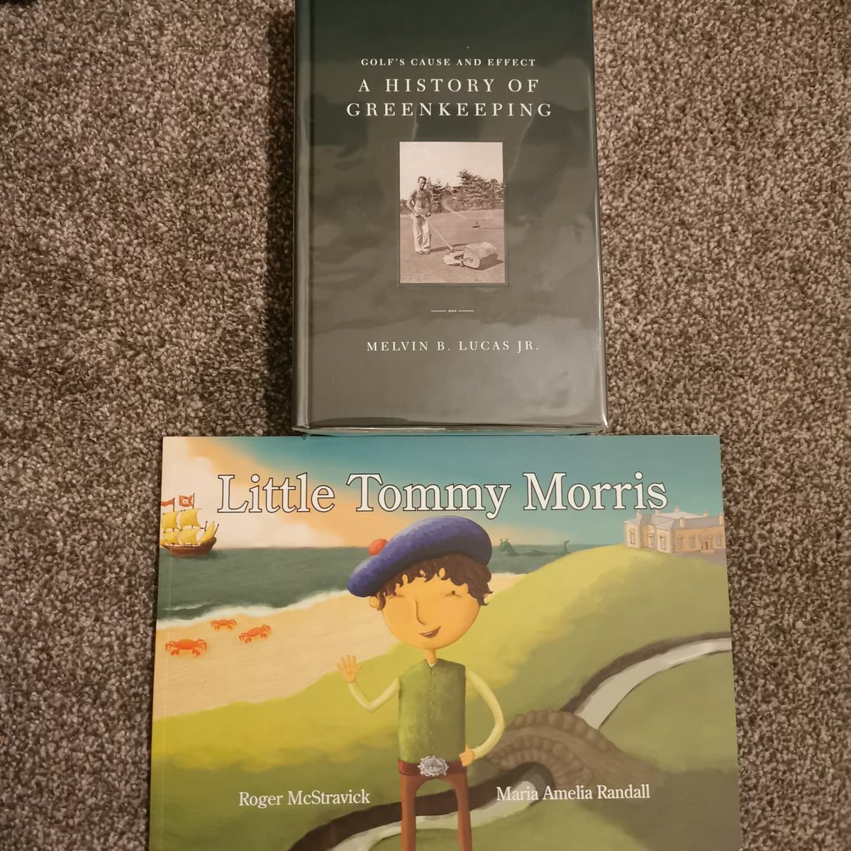 kylie_boy1903's tweet photo. Esson was so impressed with his walk around the Old Course, he demanded that I buy him a History of Greenkeeping.
Little Tommy Morris is more my level @R_McStravick
#oldcoursestandrews #standrewslinks #r&a #homeofgolf #scottishgolf #fife #scotland https://t.co/oWh8WbqQlW