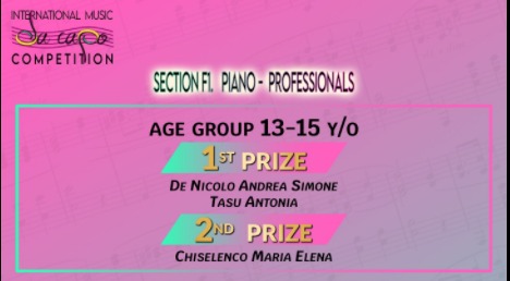 AndreaNicolo's tweet photo. First prize at the first edition of the DaCapo International Music Competition held in Romania. https://t.co/HDgQiR6Ecc