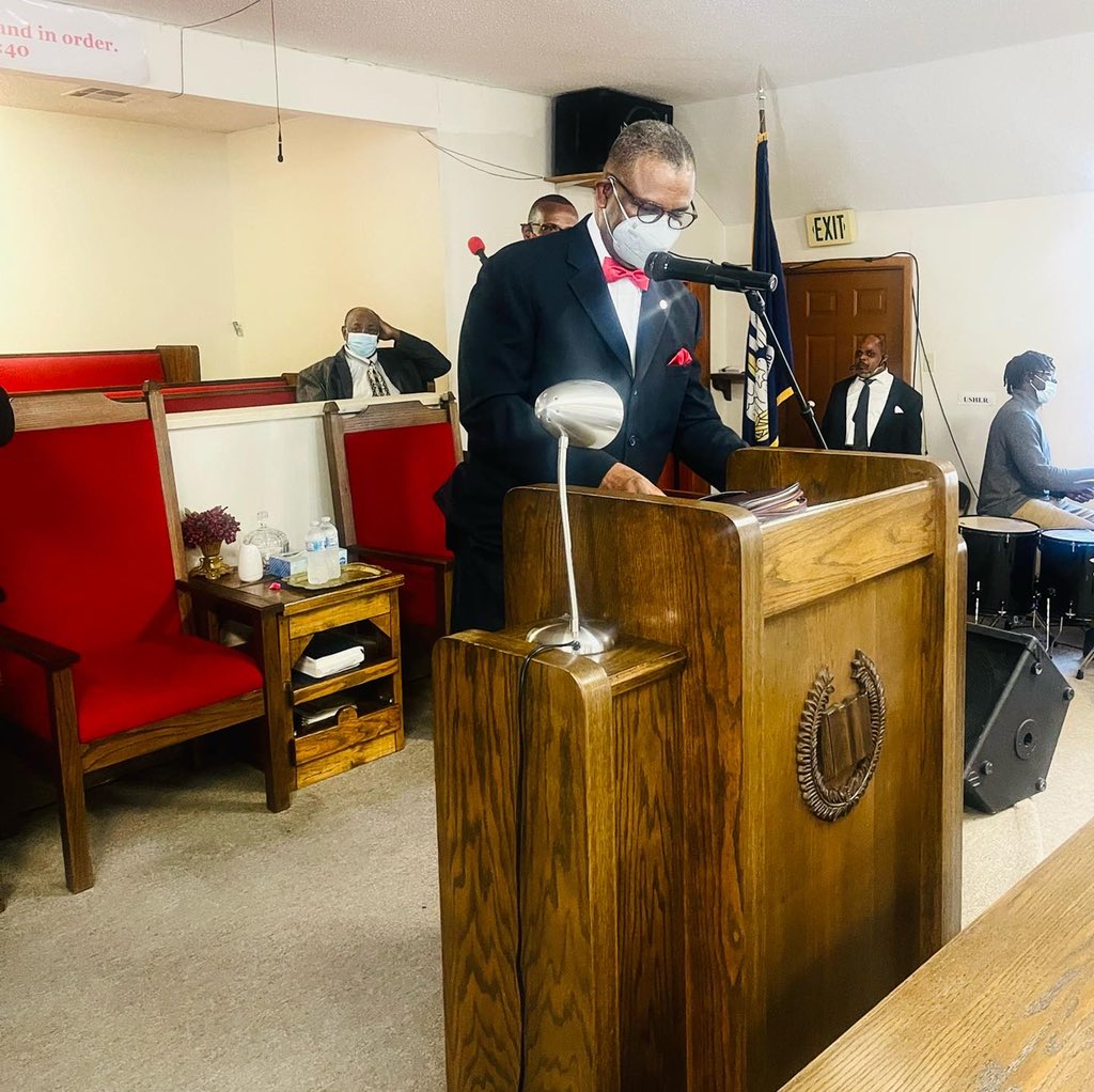 NOIMonroe's tweet photo. A wonderful display of Christian/Muslim unity this morning at church this morning. Special thanks to Rev Willie Young and Bro William X-Boyd for the invite of the Southwest Regional Student Minister Dr Abdul Haleem Muhammad who delivered the message. 
#MM99 https://t.co/J8NfYGK3aP