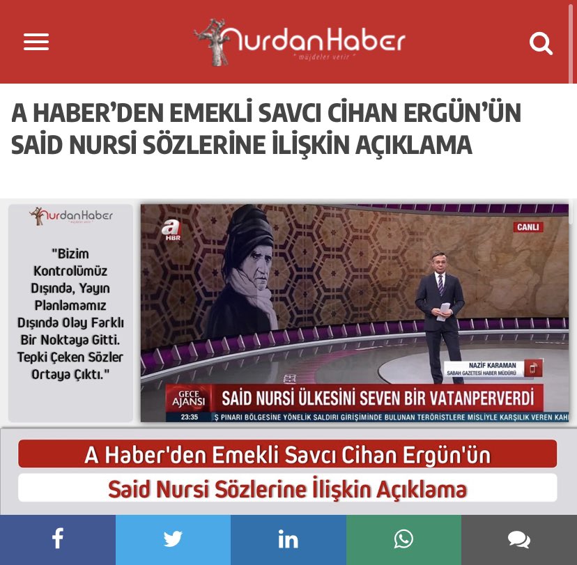 – KAMUOYUNDAN ÖZÜR DİLERİZ
“Dün akşamki yayından dolayı üzülenler ve tepki gösterenler oldu. Buna sebep olduğumuz için özür dileriz. Samimiyetimize güvenilmeli. İstemeden bir duruma sebep olduk. Ben bir gazeteci olarak sevenlerinden ve kamuoyundan özür diliyorum.”