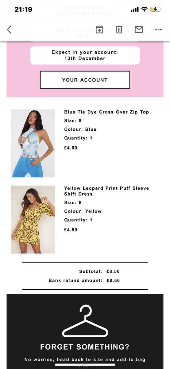 Actually so gutted that the items I was most excited about buying on Black Friday were actually out of stock 😭😭 <a href="/OfficialPLT/">PrettyLittleThing</a> <a href="/OfficialPLT_CS/">OfficialPLT_CS</a>