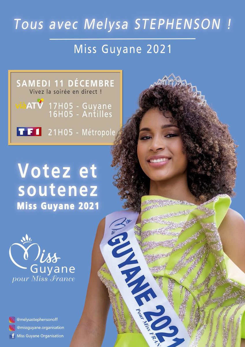franceguyane's tweet photo. Tous avec Mélysa ! 🇬🇫❤️ https://t.co/OHGs3TGPij