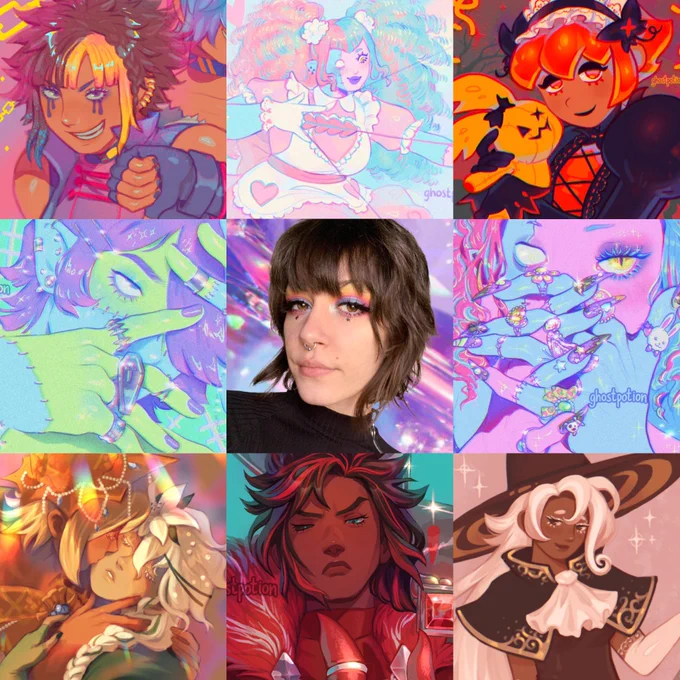 #artvsartist2021 i forgot i barely drew anything this year 0_0 heres to hoping i can do more next year ! 