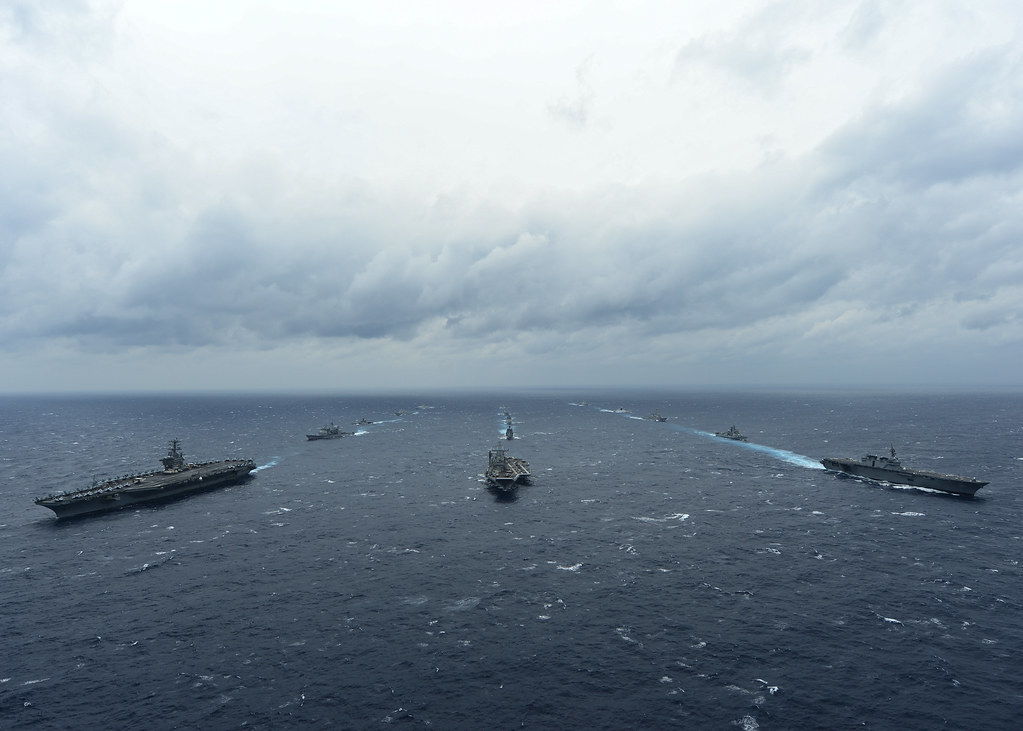 IPCSNewDelhi's tweet photo. #IPCSColumn | #TheStrategist | #Quad and #AUKUS: Compacts to Collar #China
Vice Admiral (Retd) Vijay Shankar on the necessity of challenging #Beijing’s bellicosity in the #IndoPacific.
Read: https://t.co/naMtIsRY7p https://t.co/y6Kv914YN4