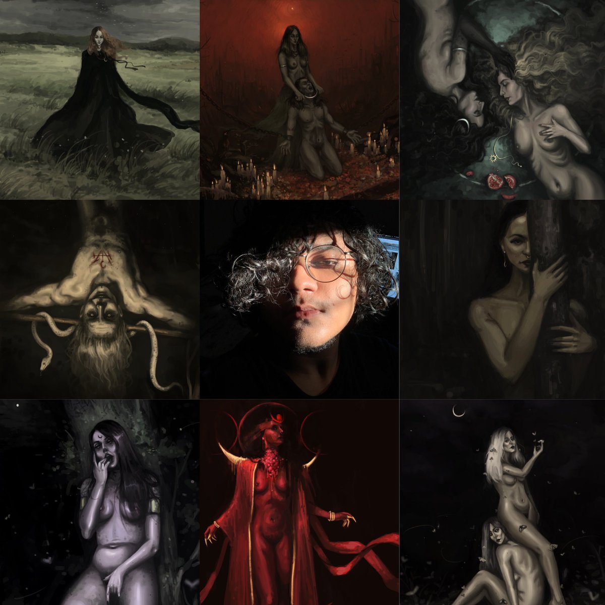 It’s that time of the year again :3 #artvsartist2021 #artvsartist #art #digitalpainting #artist #darkart #illustration #sketches