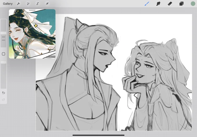 i forgot that lineart can be fun 
