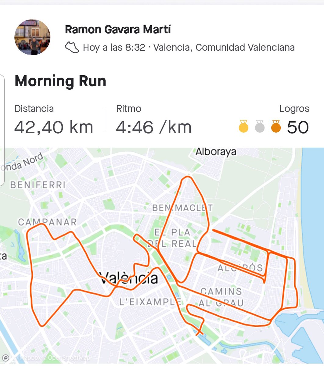 rgavara68's tweet image. 3 marató a la saca "no digues blat que no sigui al sac,i encara ben lligat" #MaratonValencia