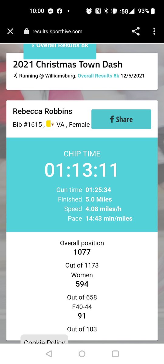 MrsRobbins24's tweet image. Sunday self-care, 8k Christmas town dash at Busch gardens with my bestie. PR for the race #demhills now a well earned nap!
