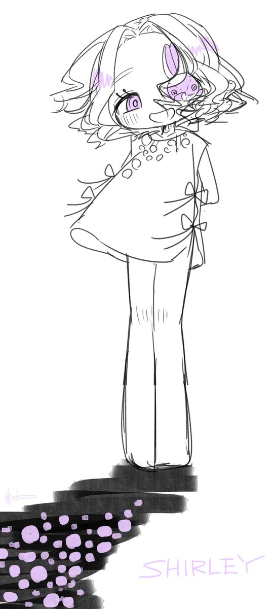 オリジナルキャラのらくがき
※悪夢注意 