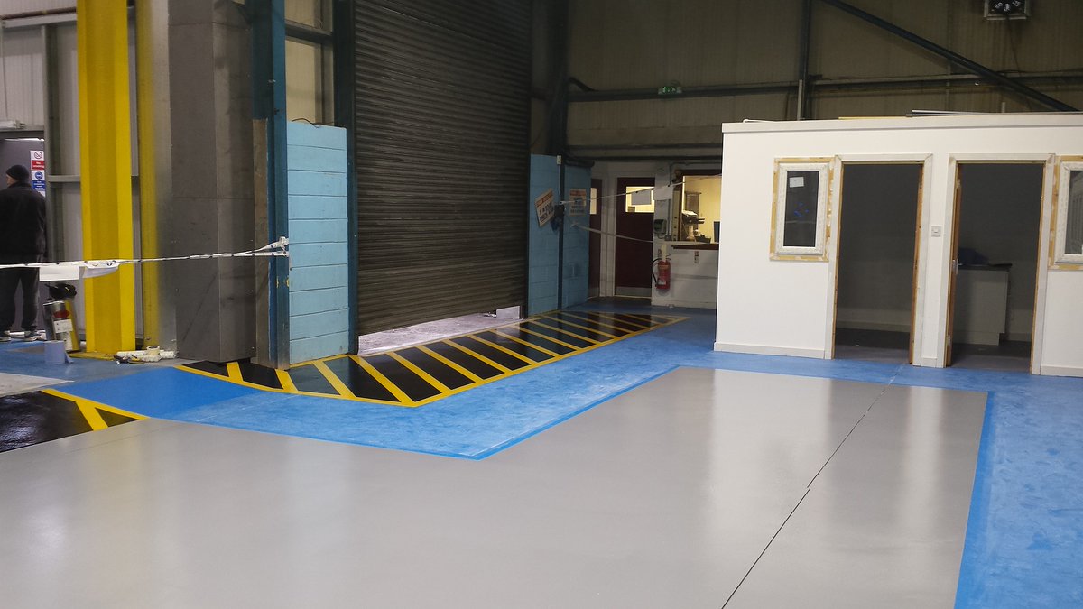 Warehouse upgrade 👊 
#flooring #linemarking #warehouse #industrialflooring #design #resinflooring #industrial
#FreeSiteSurvey #EpoxyFlooring #durability #Commercial #HeavyDuty