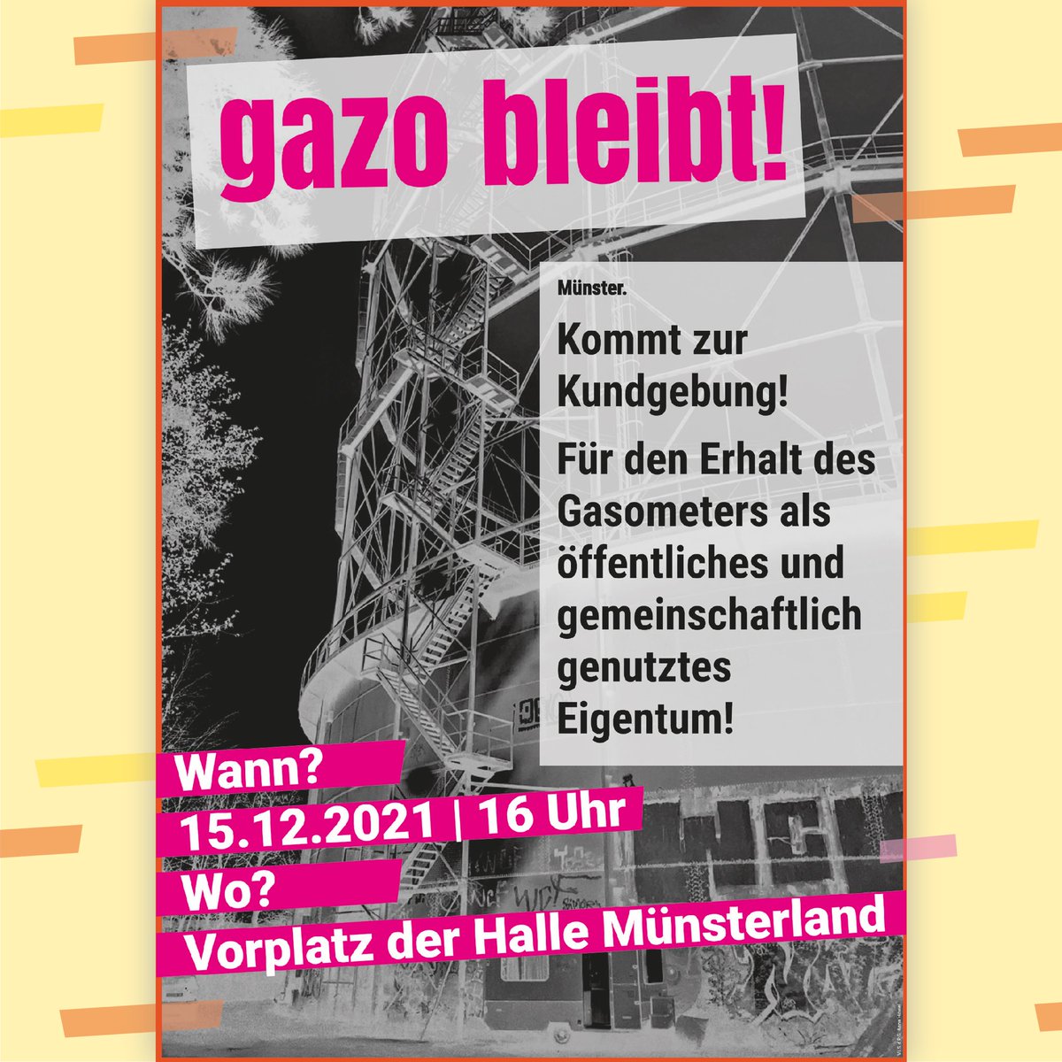 gazometer tweet media