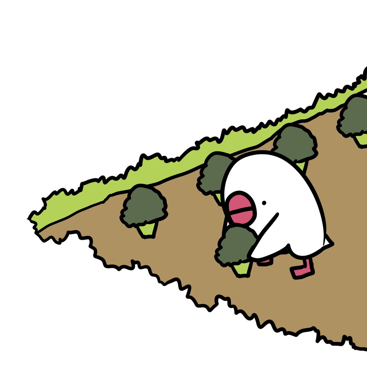「」|とりのささみ。のイラスト