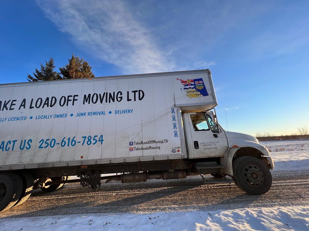 take_ltd's tweet photo. This move from Nanaimo to Dawsons Creek was a little more difficult due to the bc floods, but we got it done with another happy customer!.
#dawsoncreek #dawnsoncreekmovers #nanaimo #bcmovers #britishcolumbia #bcflood #albertamovers #westerncanadamovers #vancouverislandmovers https://t.co/XkoVjOcrFN