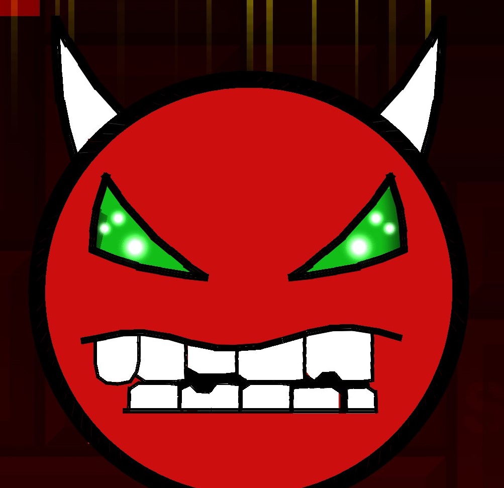 Normal Difficulty Face Drawing (Geometry Dash)